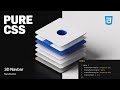 Build This 3D Navbar Menu Animation in Pure CSS