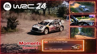 EA Sports WRC Onboard Moments - Season 6 rally poland orlen