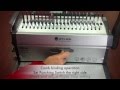 ATLAS Binding Machines - AS-BM-CW3B - 2-in-1 Binding Machine