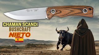 Nieto Shaman Scandi: SUPER BUSHCRAFT KNIFE