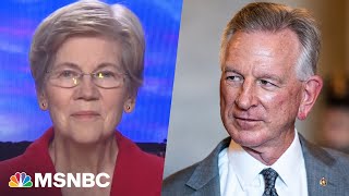 'Dangerous for America': Warren slams GOP enabling Tuberville to block critical military promotions