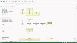 RETScreen Solar Thermal Analysis