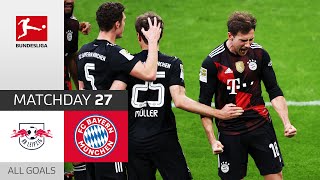 Goretzka decides close Top-Game! | RB Leipzig - FC Bayern München | 0-1 | All Goals | Matchday 27
