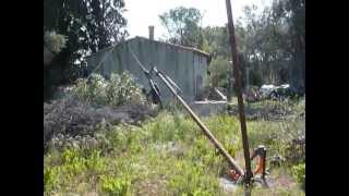 Servicing a Tripalium wind turbine at Sigean