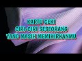 kartu ceki 🍒Seseorang yang sedang memikirkan kamu