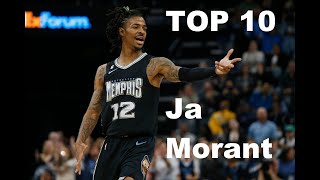 NEW TOP 10 NBA.Ja Morant Memphis GRIZZLIES