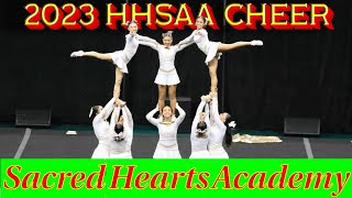 2023 HHSAA Cheer Comp - Sacred Hearts Academy