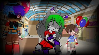 Roxy teaching Gregory to swear|Gacha|•FNAF•|(Not original?)|