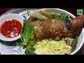 pk 100 yummy cooking and eat cow feet beef feet soup.ស៊ុបជើងគោពិសេស.