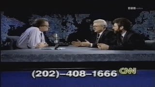 Gerry Adams \u0026 Ken Maginnis on Larry King Live (Full Interview) 1994 - ATL News File