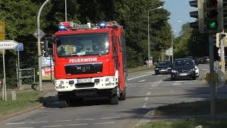 [Eilige Einsatzfahrt] HLF20 Freiwillige Feuerwehr Greifswald auf Einsatzfahrt