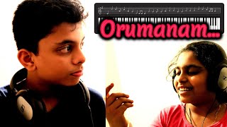 Oru Manam Dhruva Natchathiram Cover Song Practice Sessions with my Bro| Tanisha Gnanavel