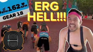 First Zwift Race with Virtual Shifting