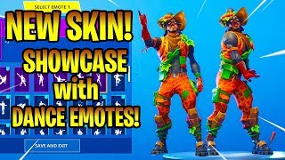 new fortnite patch patroller skin showcase with dance emotes - fortnite patch patroller
