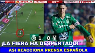 🔥 ASI REACCIONA PRENSA ESPAÑOLA Y MEXICANA a PARTIDO de JAMES RODRIGUEZ LEON vs TIGRES