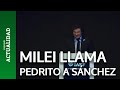 Milei, sobre Sánchez: 