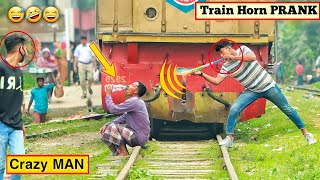 Update Viral Train Horn Prank 2022 | Part 5 | Best of Train Horn Prank Reaction on public...
