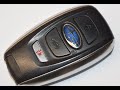 Subaru Ascent Key Fob Battery Replacement - EASY DIY