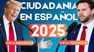 Aprende el Examen de Ciudadanía Americana 2025 en español FÁCIL