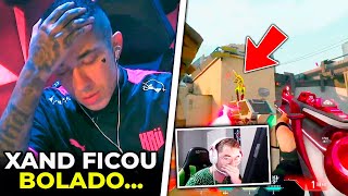 XAND FICOU BOLADO APÓS PERDER ROUND NO CAMPEONATO! MWZERA IMPRESSIONOU O TIME - VALORANT CLIPS