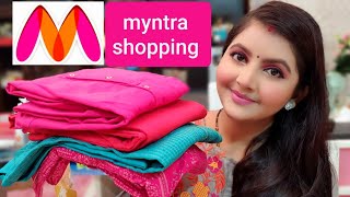 Myntra shopping haul | Aurelia | W | jaipur kurti | Sale | 50% to 80% discount on big brands | RARA