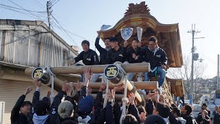 平成30年 西板持 地車修理抜魂式 搬出