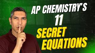 The 11 Secret Equations You've GOT to Know for the AP Chem Exam