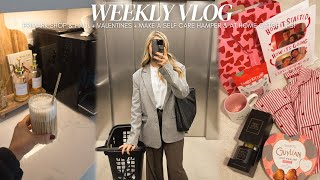 VLOG: Primark shop/haul + valentines + make a self care hamper + at home/catch ups!