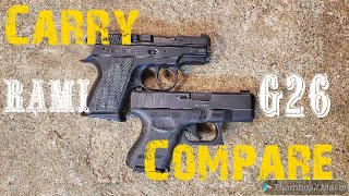 CZ Rami vs Glock 26 Carry Compare