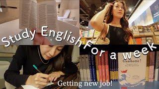 【英語勉強法】英語で仕事をする為に1週間英語ガチ勉強してみた！【転職】