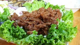 ឆាឡុកឡាក់សាច់គោ, Lok Lak Sach Kor , Beef Lettuce Wraps, Khmer Food TV