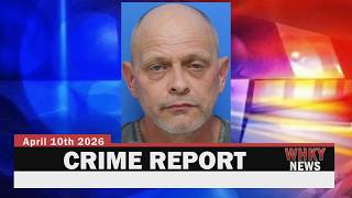 PRISON TERMS IMPOSED IN CATAWBA CO. CASES, ARREST FOLLOWING CHASE | WHKY Crime Report, Fri. 4/10/26