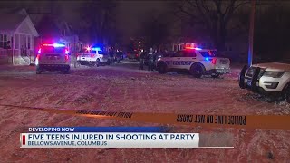 5 teens shot at pajama party near Franklinton