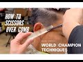 【Japanese Scissor-Over-Comb Technique】by World Champion✂︎