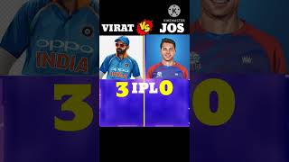 BEST vs BEST CRICKET COMPARISON VIRAT KOHLI vs JOS BUTTLER #shorts #cricket #viral #24kgoldn