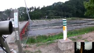 鞍掛橋（冠水橋）ＢＢＱ場所