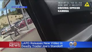 LAPD Footage From Trader Joe's Shooting Shows Officers Taking Fire