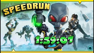 Destroy All Humans 2 Reprobed Speedrun Any% 1:59:07 уничтожить всех людей