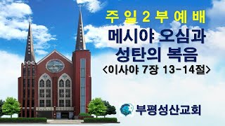 부평성산교회 (구본흥목사 시무)  2024. 12. 8 주일2부예배