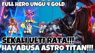 HAYABUSA ASTRO TITAN SEKAI ULTI MUSUH RATA SEMUA!!!