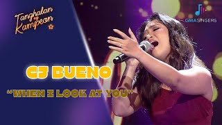 CJ Bueno PROTECTS HER THRONE with 'When I Look At You'! | TiktoClock