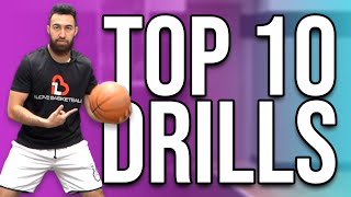 10 BEST Basketball Drills for Beginners 🏀 IMPROVE FAST!
