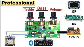 Get PROFESSIONAL Audio Quality with 4558D IC Bass Treble Board