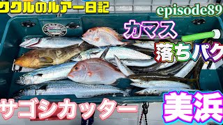 ep.89 サゴシカッター、カマスカッター、ルアー損失額ウン万円［２馬力ゴムボート］2023年9月20日