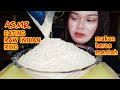 ASMR RAW INDIAN RICE EATING SOUNDS | MAKAN BERAS MENTAH FUNJAB | 生ご飯を食べる | 밥을 먹다 | 吃生米