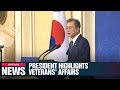 President highlights significance of veterans' affairs, promises nation that embraces...