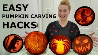 How to Carve Scary Halloween Pumpkins Step By Step: Six Levels of Difficulty