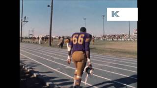 1960s,PVAMU Texas, Football Players Cheerleaders, HD from 16mm Colour