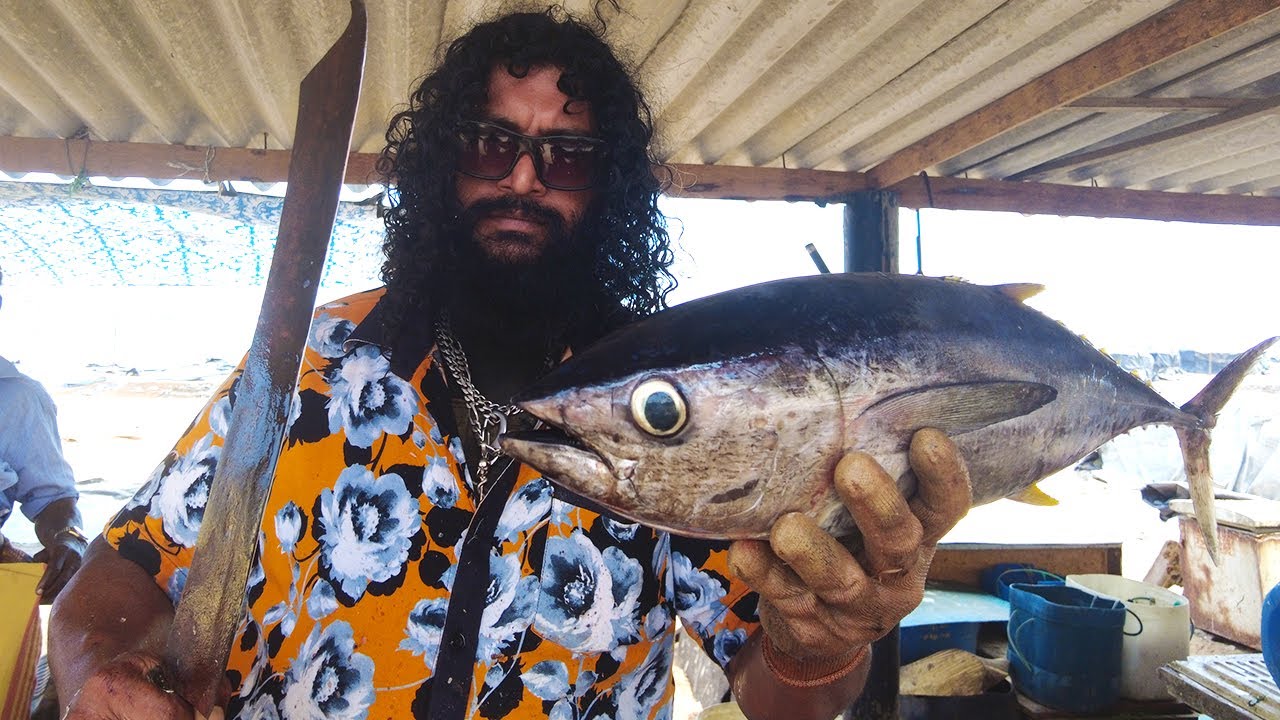 Tuna Cutting Skills Fish Cutting Skills Youtube