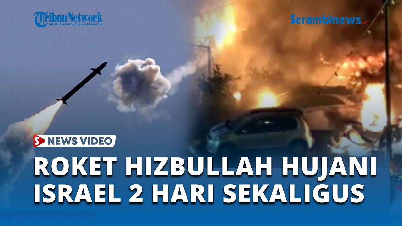 Roket Hizbullah Hujani Israel 2 Hari Sekaligus, Sirene Alarm Kiamat ...